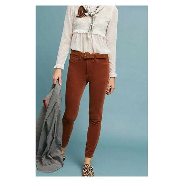 Anthro Pilcro & the Letterpress high rise skinny cords 25 - Picture 3 of 5